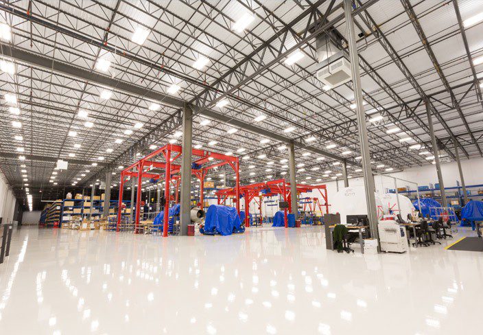 AeroTurbine Aviation Facility Corporate Headquarters Industrial Aviation Facility built by Hernandez Development & Construction in Miramar FL