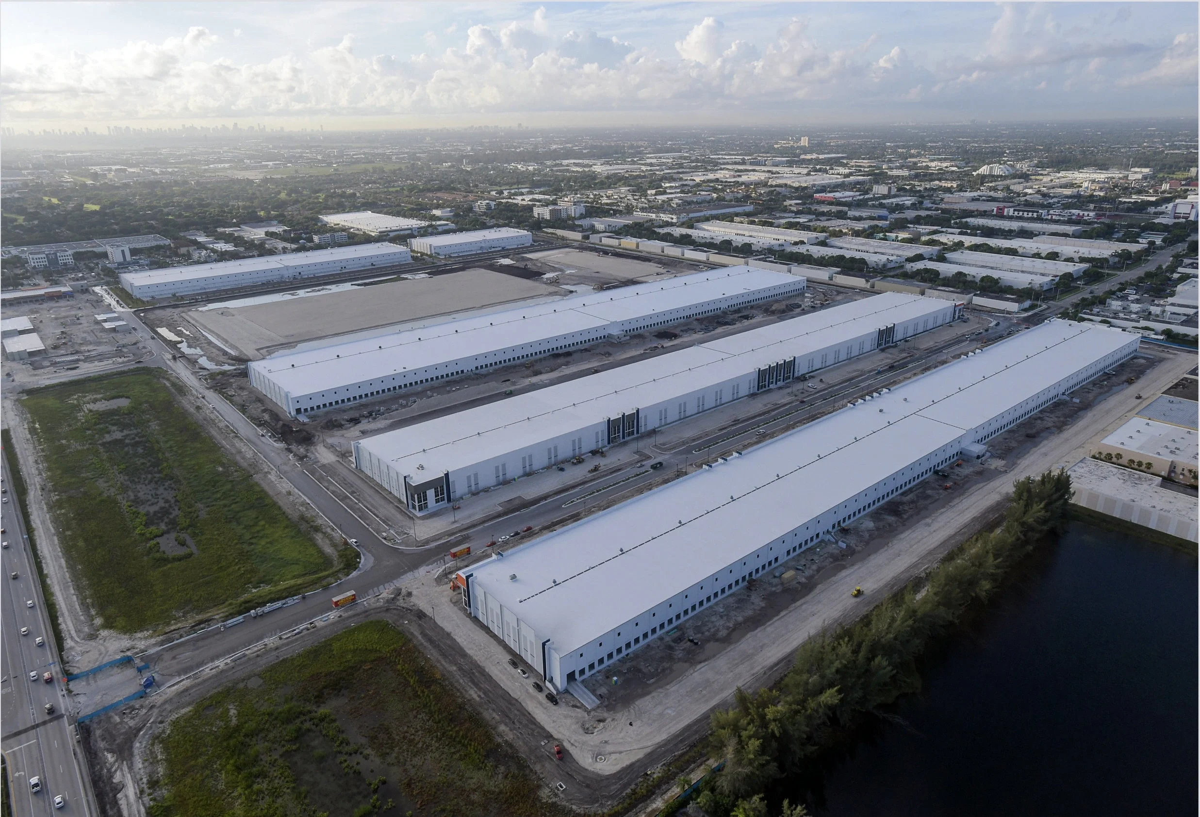 Bridge Point Doral - Class A industrial park built by Hernandez Development & Construction in Doral, FL