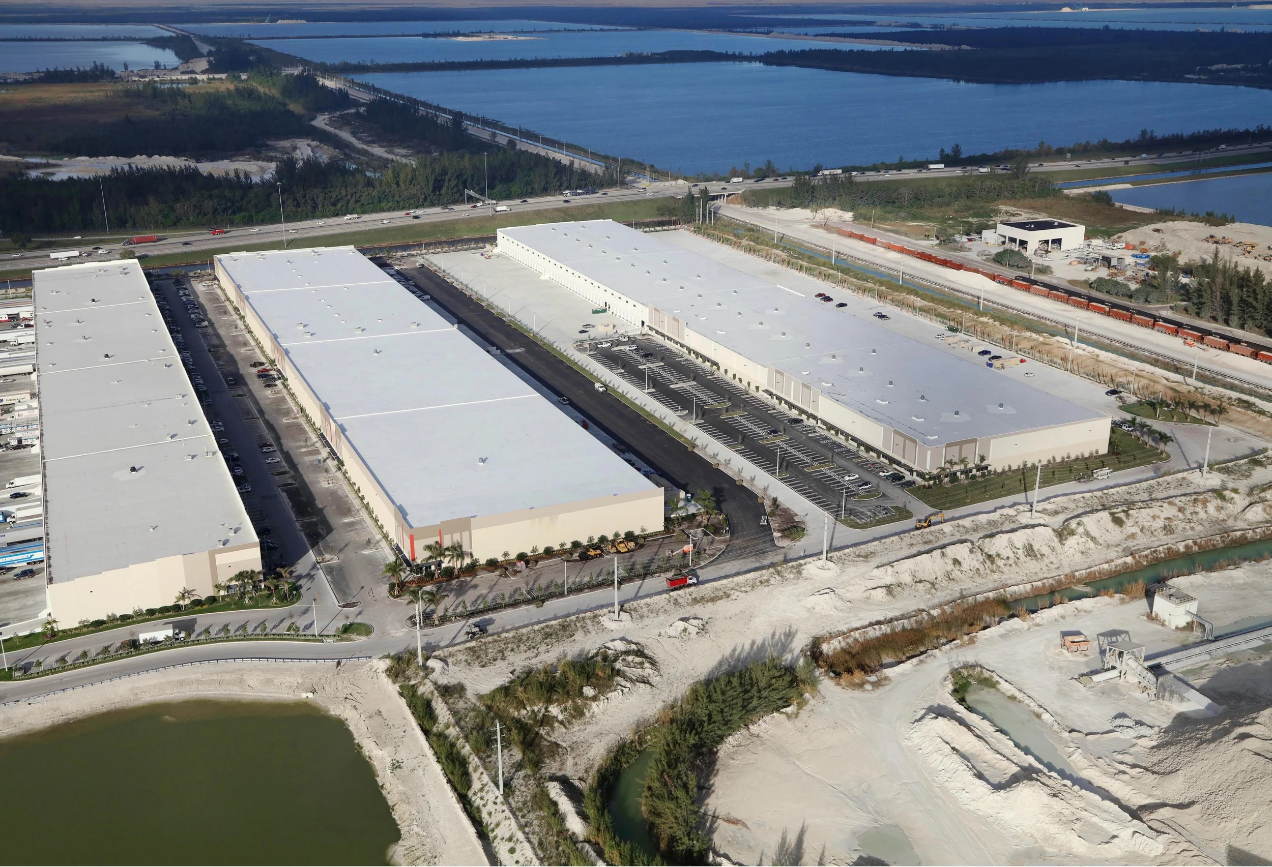 Flagler Station Phase III Class A Industrial Warehouses built by Hernandez Development & Construction in Miami FL