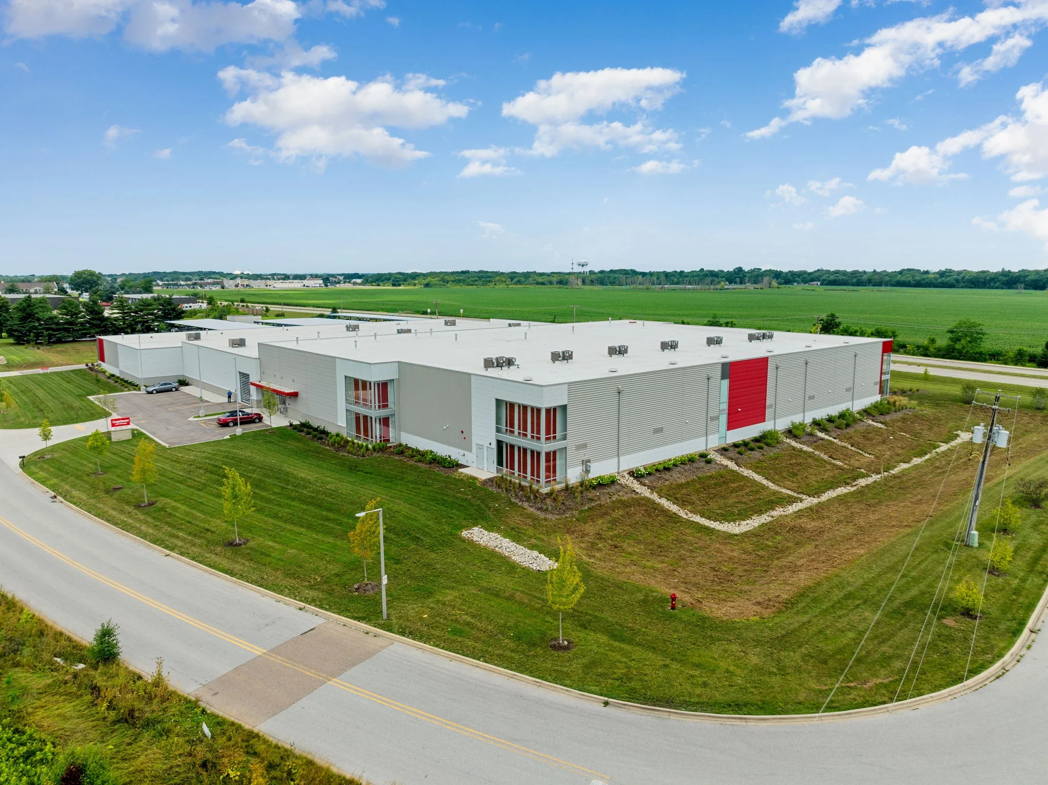 Oswego Self Storage Facility with Climate Control developed by Hernandez Development & Construction in Oswego IL